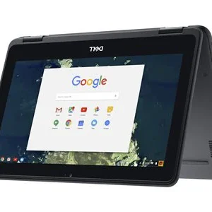 Dell Chromebook 5190 2-in-1 Convertible, 11.6" Touchscreen, Intel N3350, 32GB eMMC, 4GB DDR4, Chrome OS