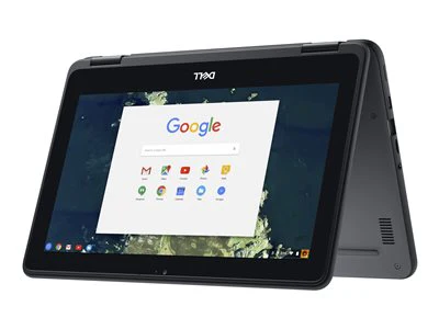 Dell Chromebook 5190 2-in-1 Convertible, 11.6" Touchscreen, Intel N3350, 32GB eMMC, 4GB DDR4, Chrome OS