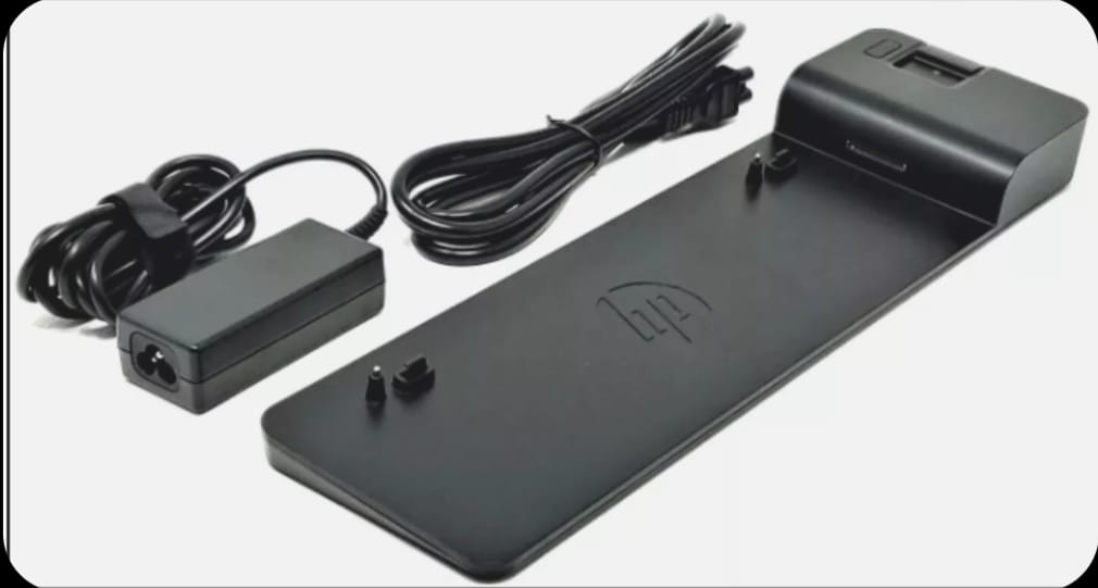 HP 2013 D9Y32AA UltraSlim Docking Station with 65W Adapter