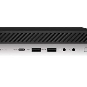 Desktop PC HP ProDesk 600 G4 Tiny/ Windows 11 Pro (Intel Core i5-8500T 8th Gen Processor/ 256GB SSD/ 8GB DDR4 RAM) Mini Business Computer