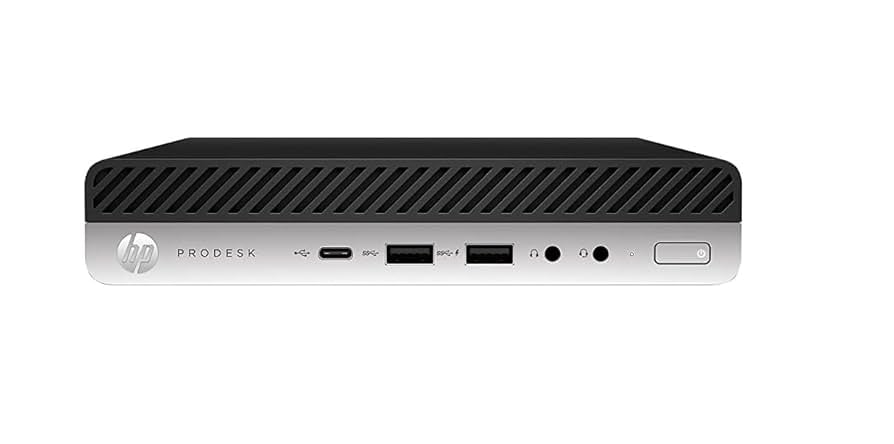 Desktop PC HP ProDesk 600 G4 Tiny/ Windows 11 Pro (Intel Core i5-8500T 8th Gen Processor/ 256GB SSD/ 8GB DDR4 RAM) Mini Business Computer